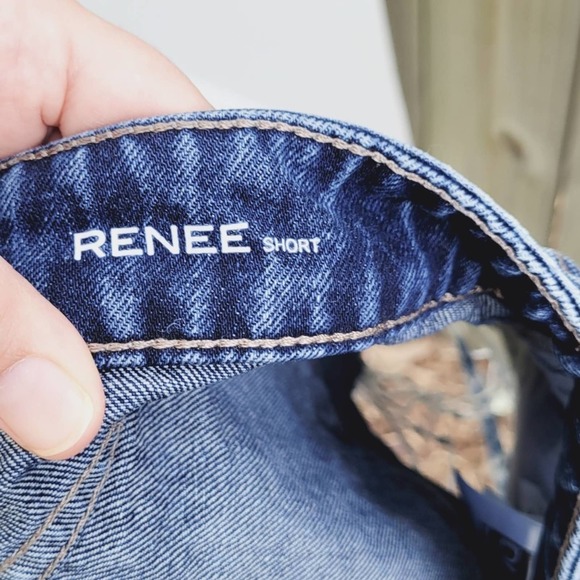 DL1961 Renee Low Rise Raw Hem Short | Southside - Picture 5 of 10